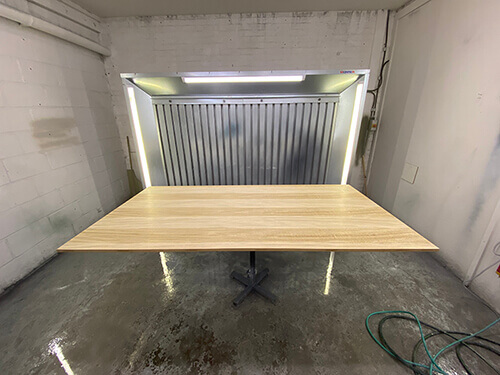 Wood furniture spraying Essex