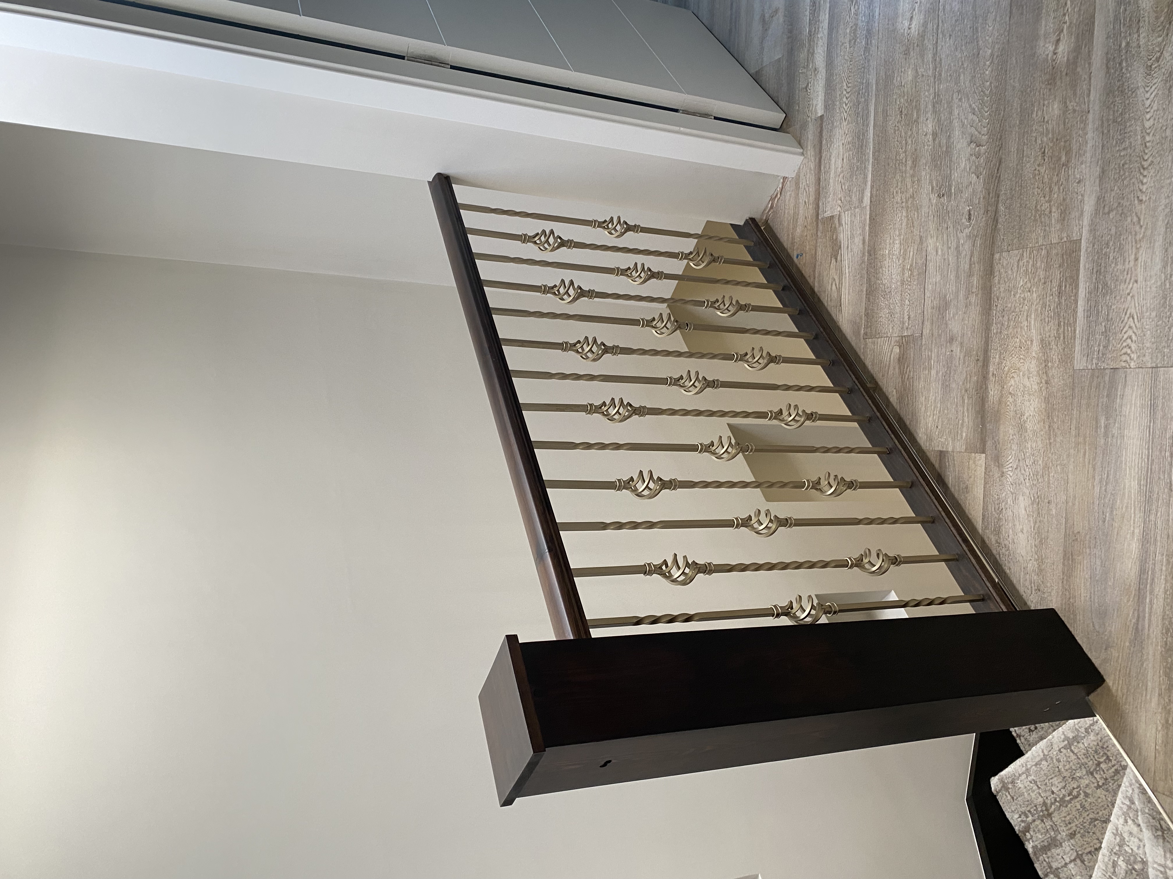 new staircase in Essex home