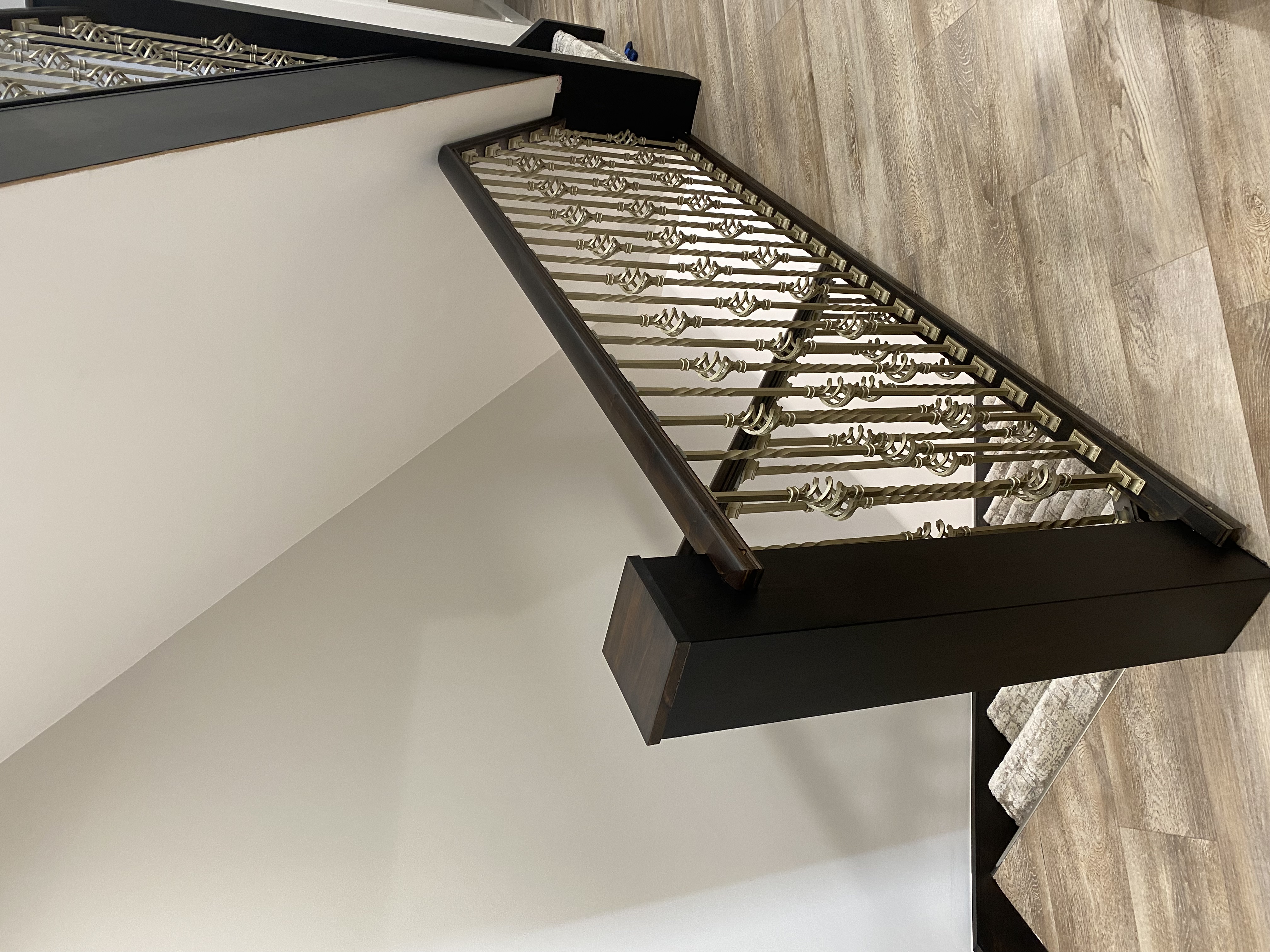 new staircase in Essex home